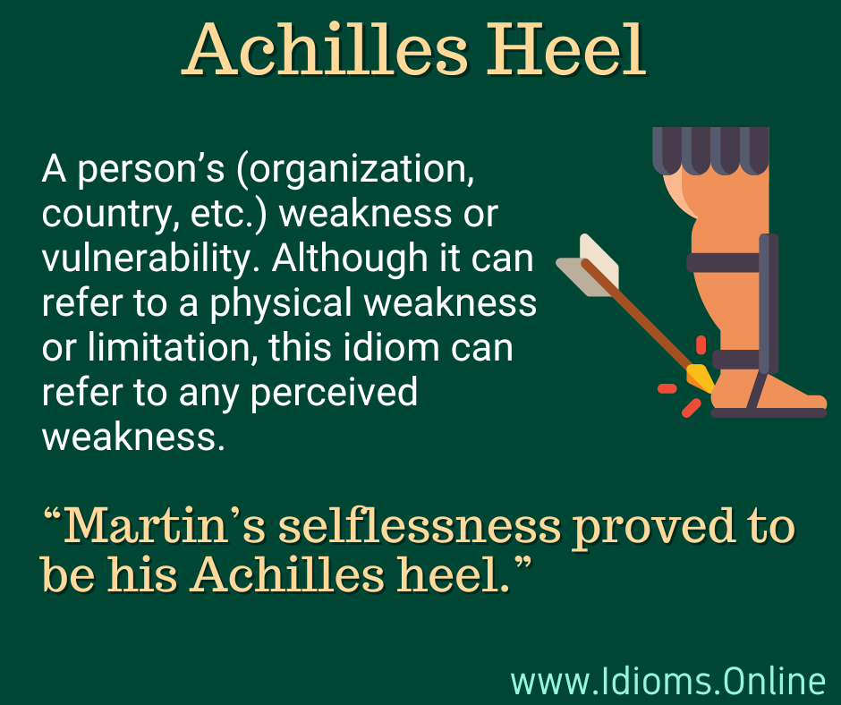 Achilles heel of business.