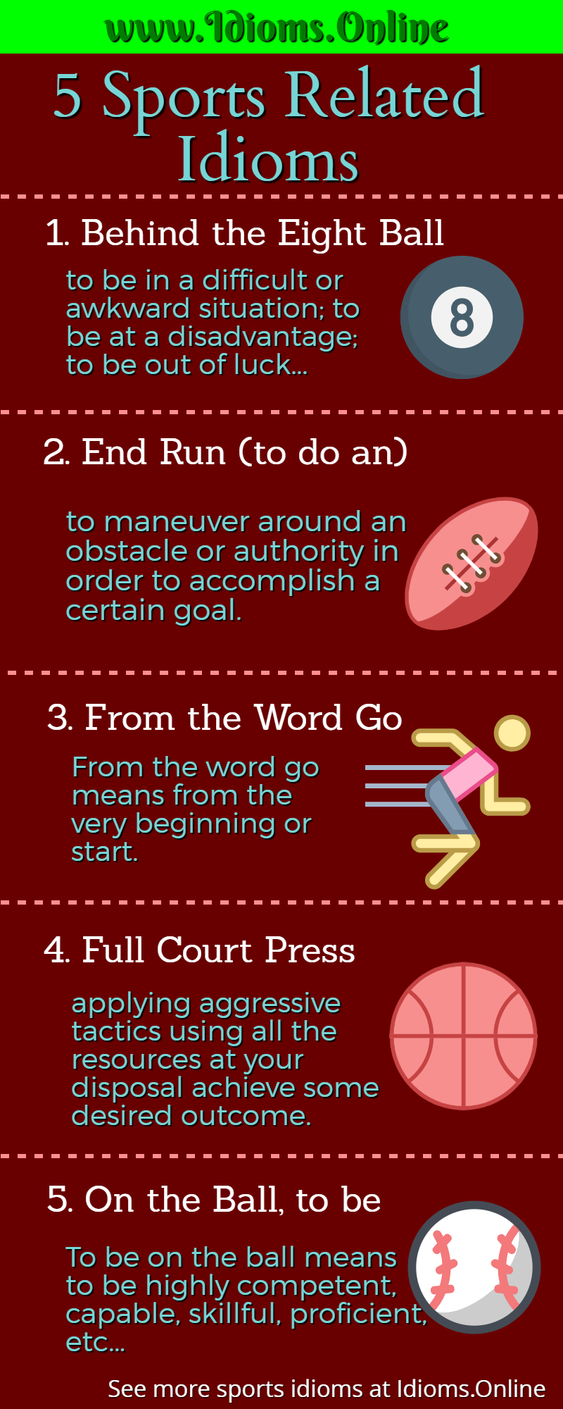 Sports Related Idioms Idioms Online